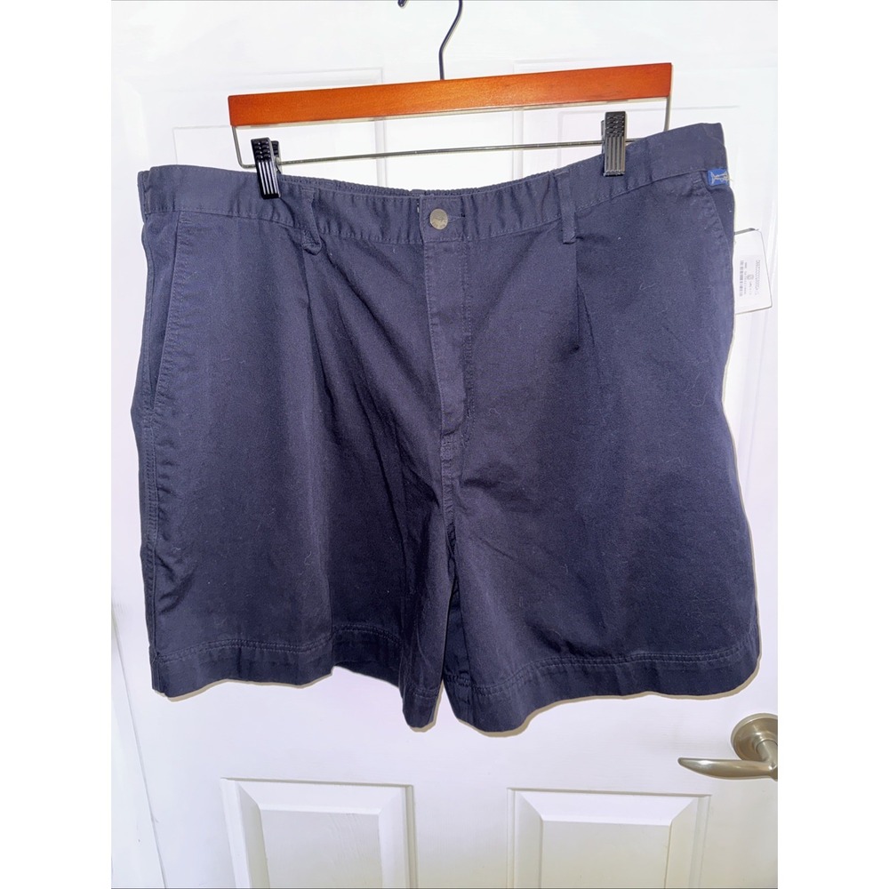 NWT SZ 40 Kahala Men's Navy Blue Zipper front,  Back Pockets Chino